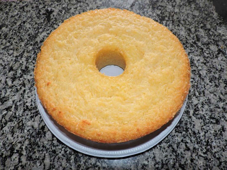 Bolo com Fécula de Mandioca