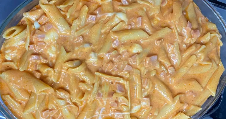 Macarrão de panela de pressão com calabresa