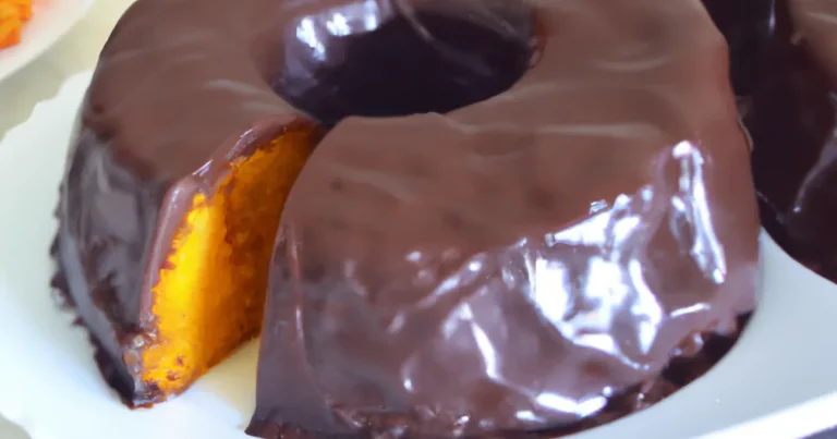 Foto da receita de Bolo de Cenoura com Cobertura
