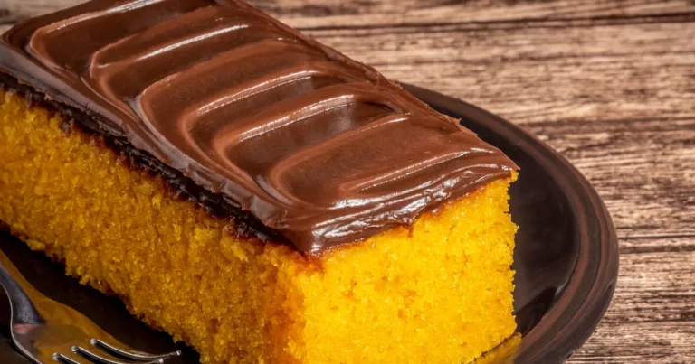 Bolo de Cenoura de Liquidificador