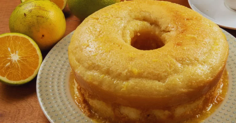 Bolo de Laranja com Casca