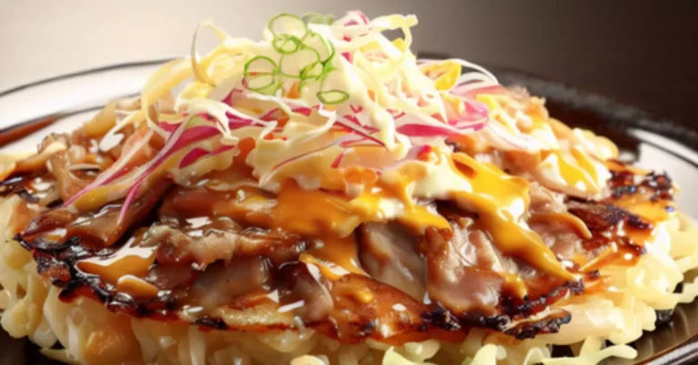 Okonomiyaki (Panqueca Japonesa)