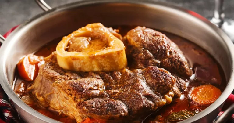 Ossobuco com Molho de Ameixa