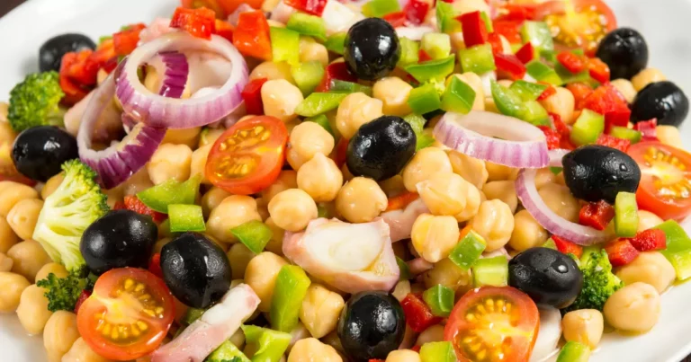 Foto da receita de Salada Grão de Bico