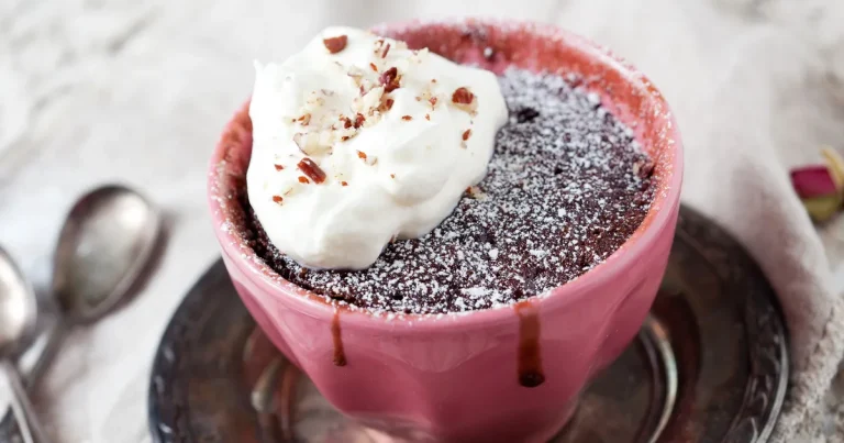 Bolo de Caneca de Micro-Ondas