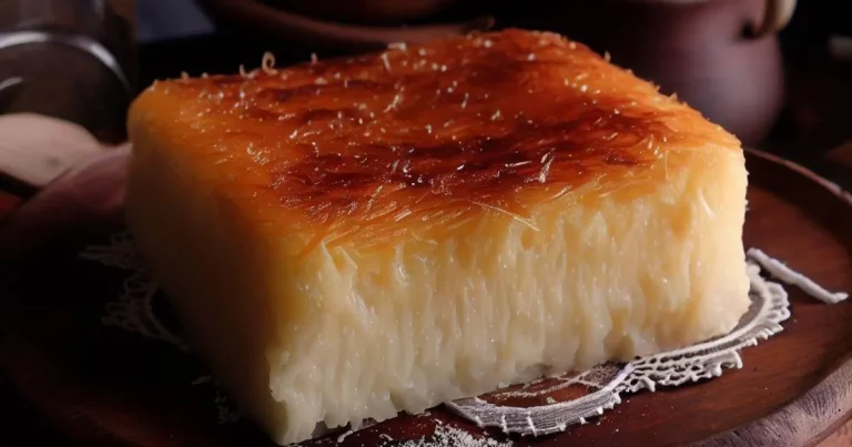 Bolo de Mandioca crua de Liquidificador com Farinha de Trigo