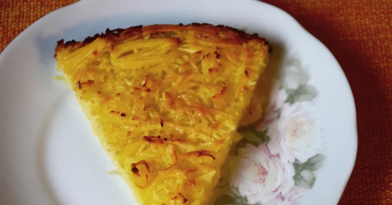 Bolo de mandioca simples