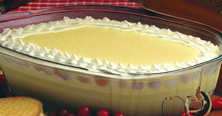 Pavê simples com creme básico