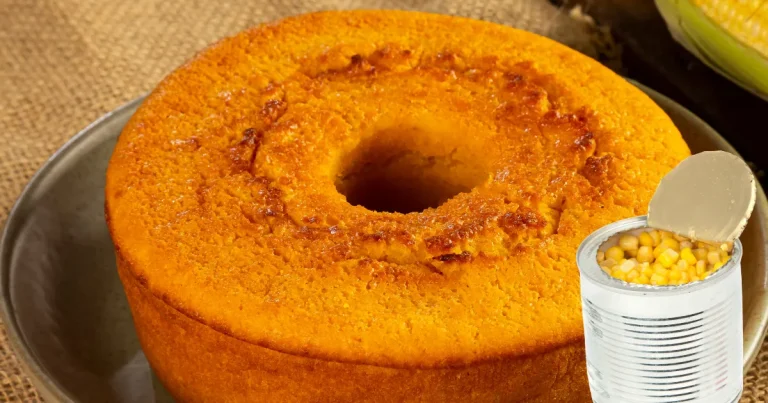 Bolo de Milho de Latinha