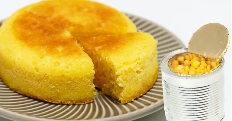 Bolo de Milho de Latinha na Airfryer