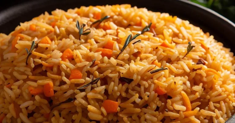 Arroz de Forno com Cenoura