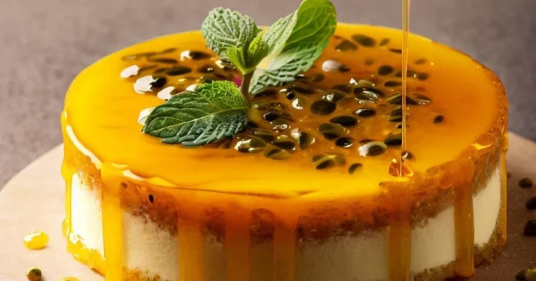 Bolo de maracujá fit (sem glúten e lactose)