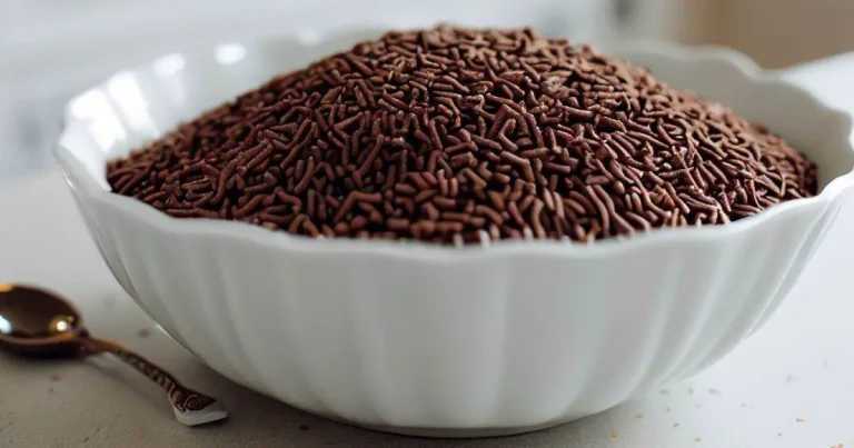 Granulado de chocolate caseiro
