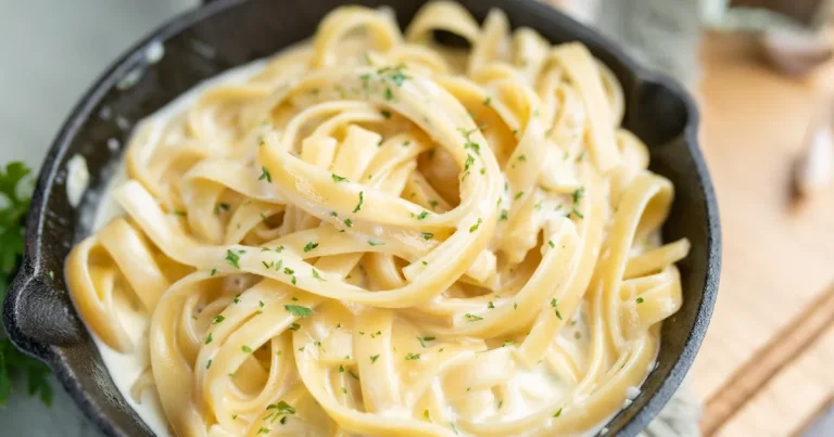 Macarrão ao molho de limão-siciliano