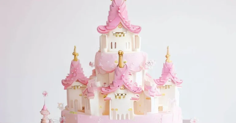 Bolo de castelo da princesa