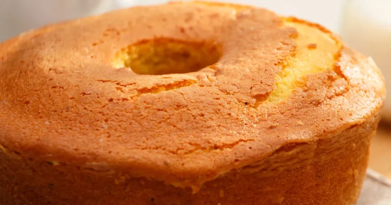 Bolo de fubá simples no liquidificador