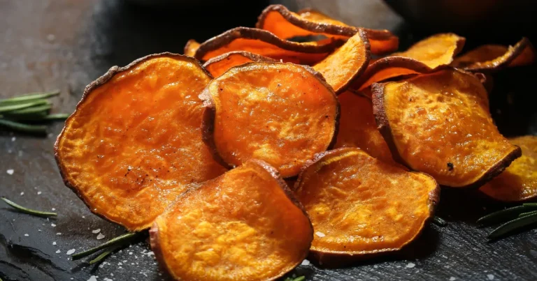 Chips de batata-doce na airfryer