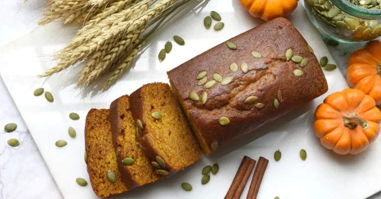 Pão de doce de abóbora