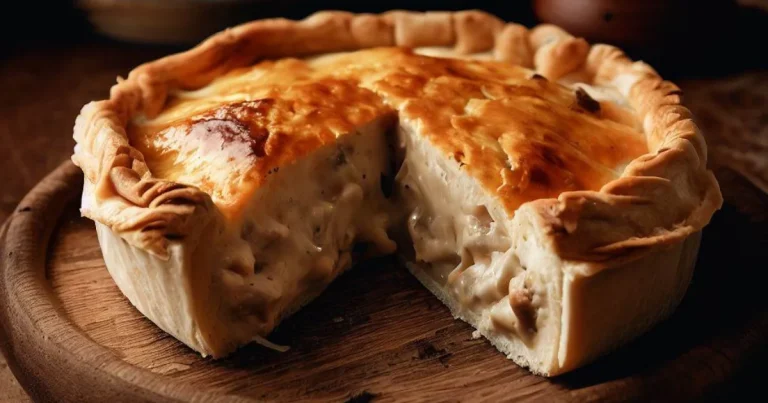 Torta cremosa de frango