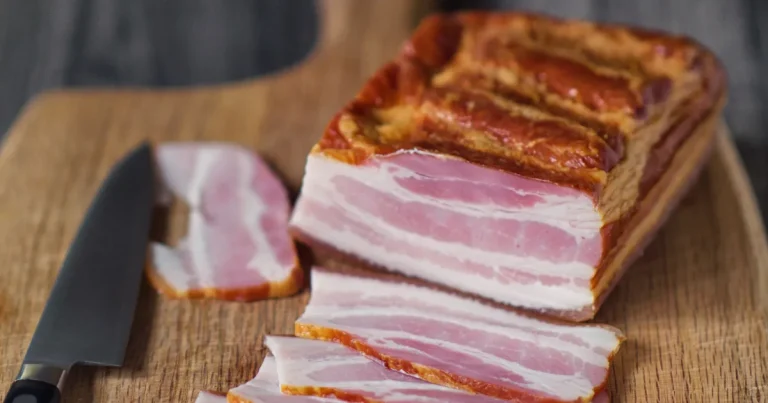 Bacon caseiro de 1 dia