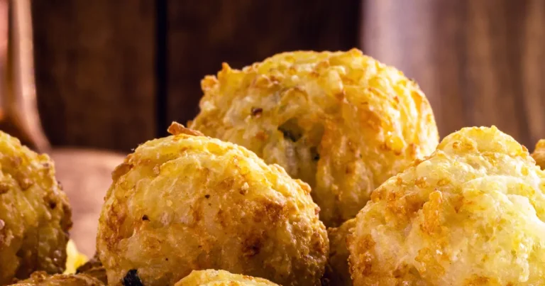 Bolinho de batata com massa de nhoque