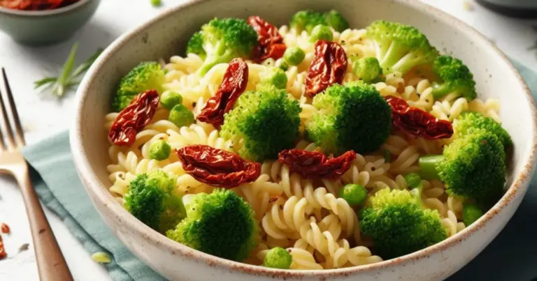 Risoni com Brócolis e Tomate Seco