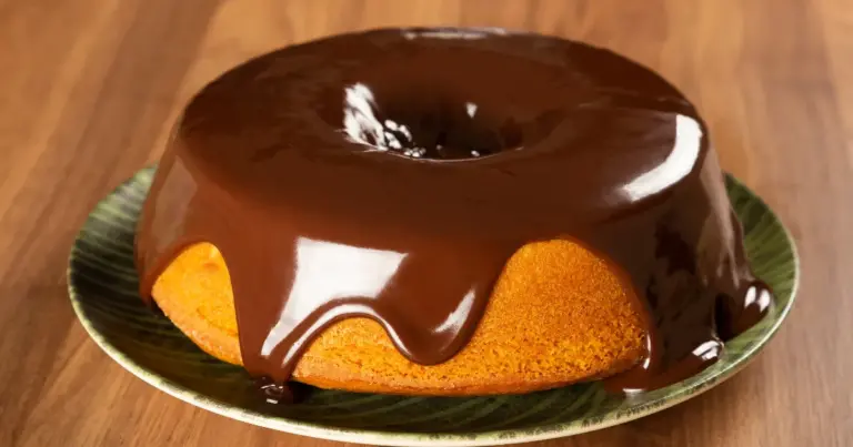 Bolo de Cenoura Fofinho de liquidificador