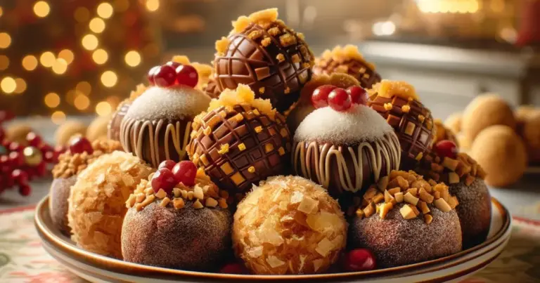 Brigadeiro de panetone