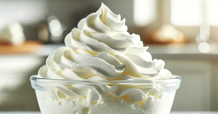 Chantilly caseiro