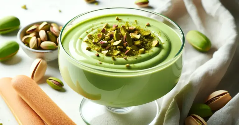Mousse de pistache