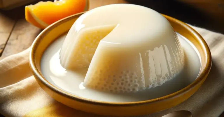 Pudim de tapioca