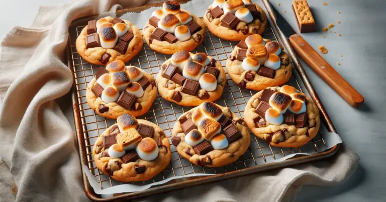 S’mores Cookies na Air fryer