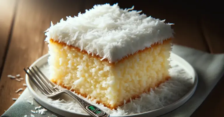 Bolo de Coco Gelado