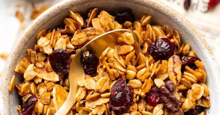 Granola caseira fácil e crocante