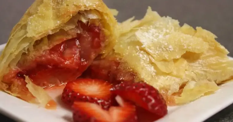 Strudel de morango