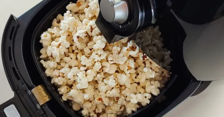 Pipoca na airfryer