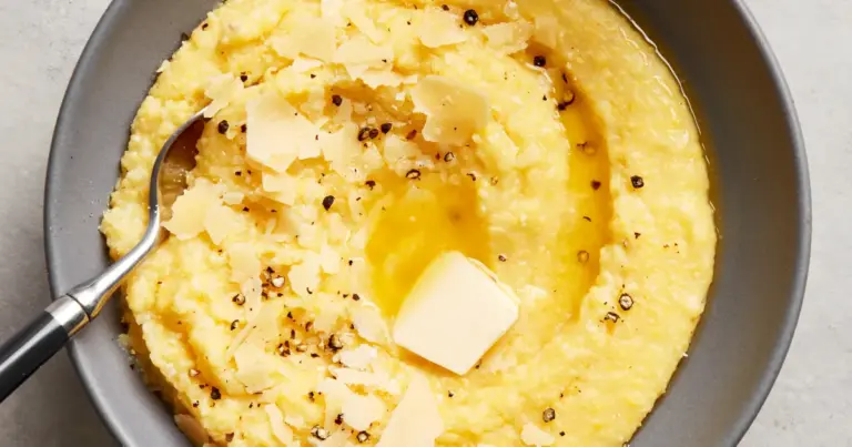 Polenta italiana com apenas 3 ingredientes