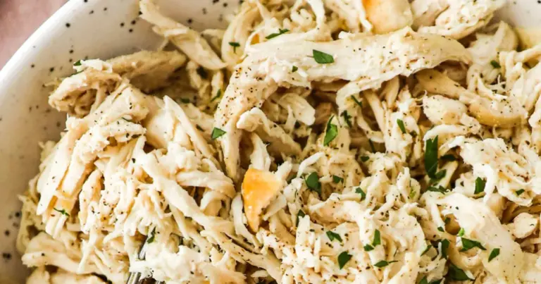 Salada de frango desfiado
