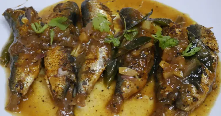 Sardinha na panela de pressão Simples e Saborosa