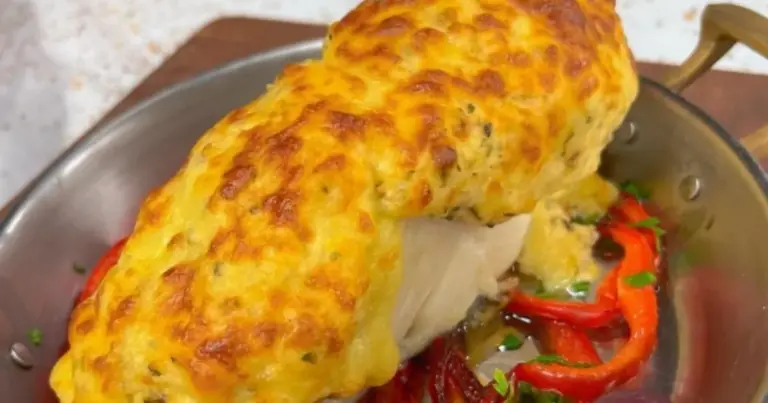 Bacalhau em posta gratinado no forno