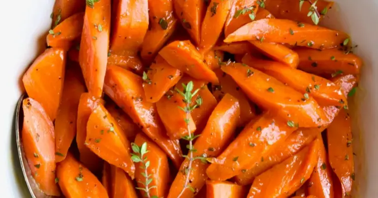 Cenouras caramelizadas