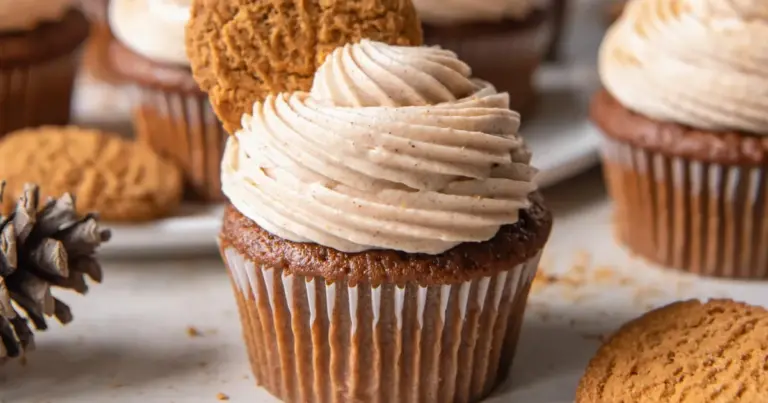 Cupcake de pão de mel