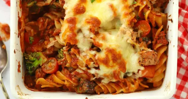 Macarrão integral de forno