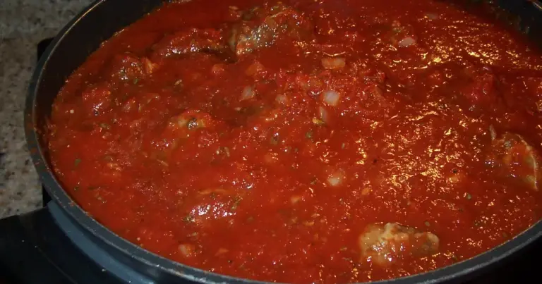 Polenta ao sugo com bracciola
