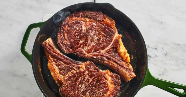 Filé de costela na frigideira