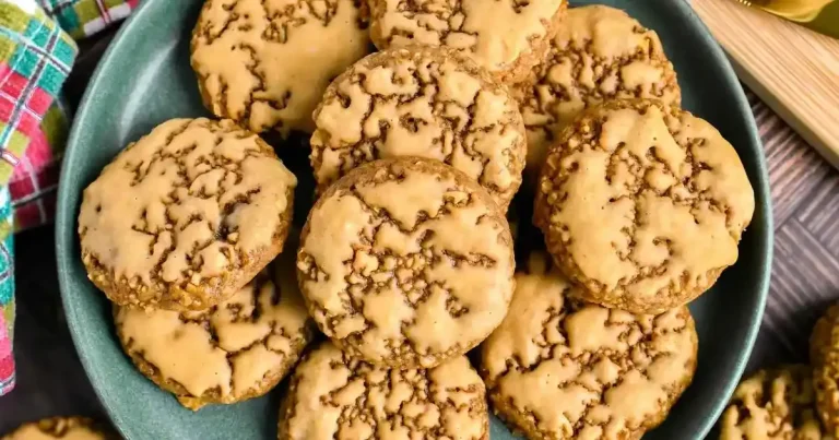 Foto da receita de Biscoitos de Aveia com Manteiga de Maçã