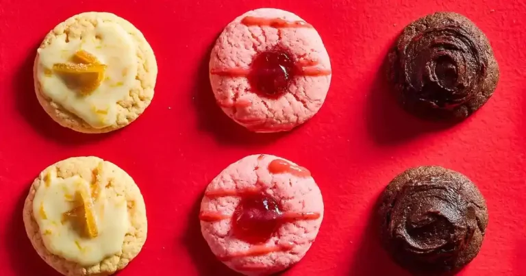 Foto da receita de Biscoitos de Mistura para Bolo de Morango