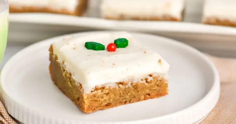 Foto da receita de Blondies de Natal com Leite de Ovo