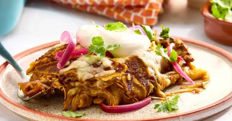 Foto da receita de Casserole de Enchilada de Frango com Mole