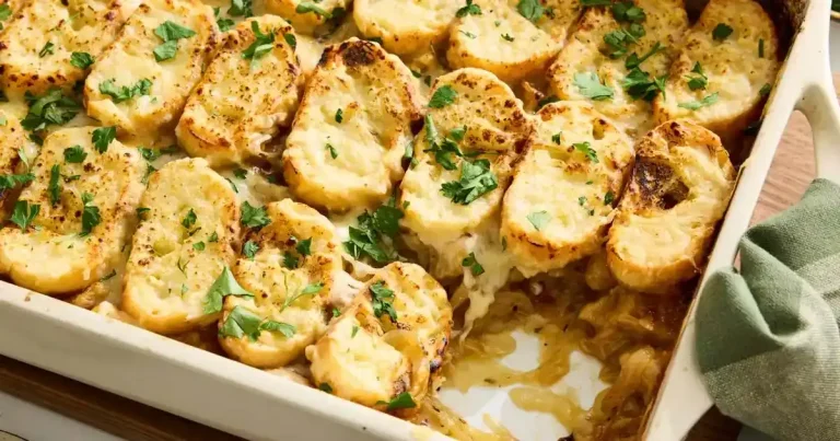 Foto da receita de Casserole de Sopa de Cebola Francesa